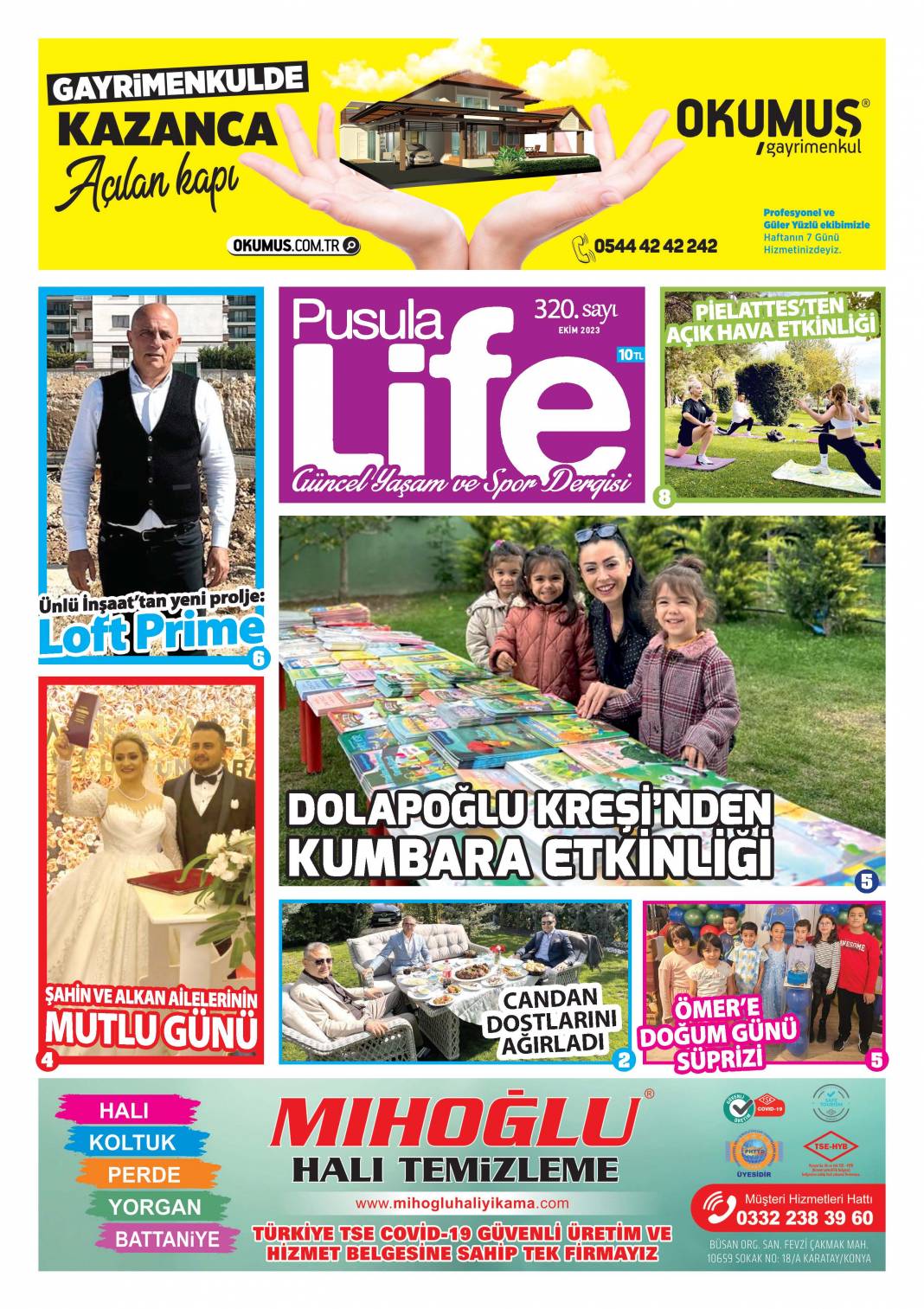 Konya'nın magazin dergisi PS Life'nin 320. sayısı yayınlandı 1